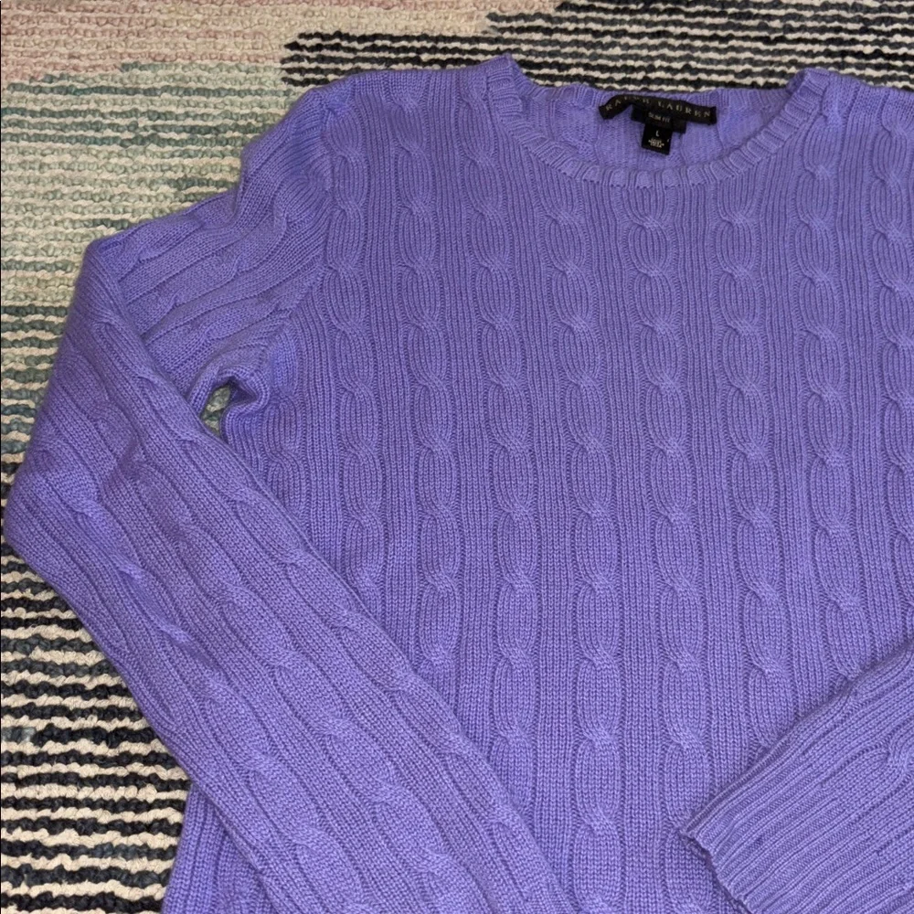 Ralph Lauren Purple Label Cashmere Crewneck Sweater